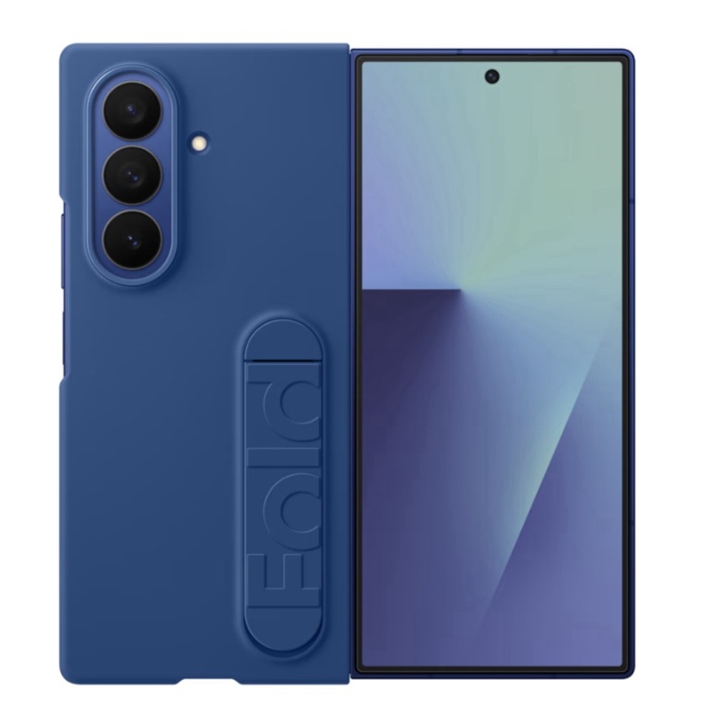 Samsung Galaxy Z Fold7 Blue Silicone Cover